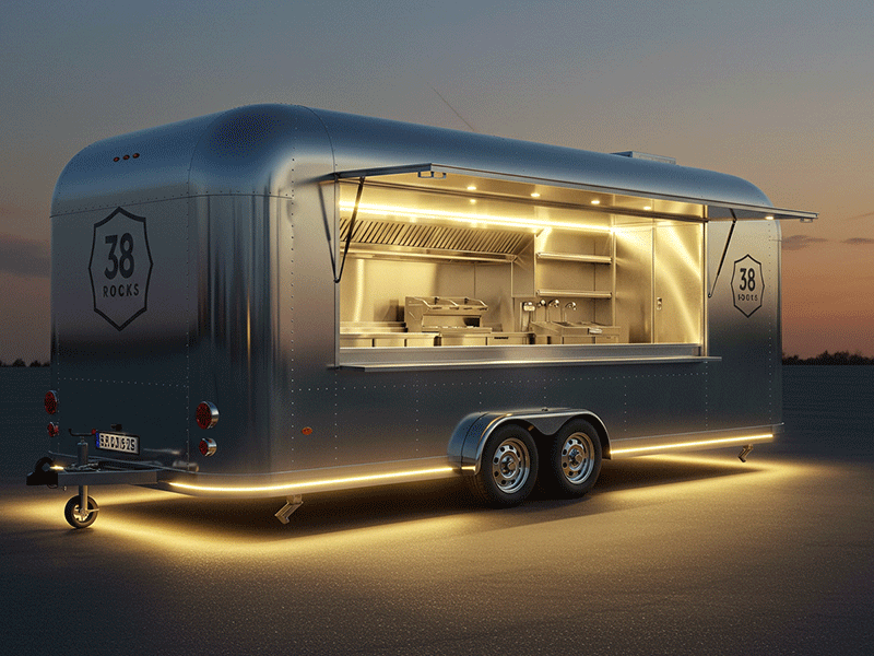 38 Rocks Premium Food Trailer